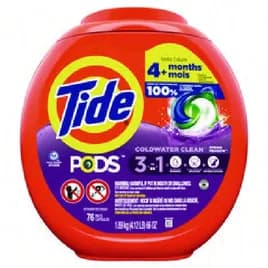 Tide® Spring Meadow Laundry Detergent 66 OZ Pod 4/Case