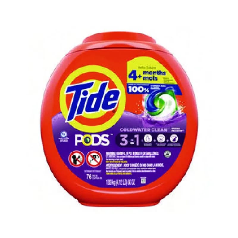 Tide® Spring Meadow Laundry Detergent 66 OZ Pod 4/Case