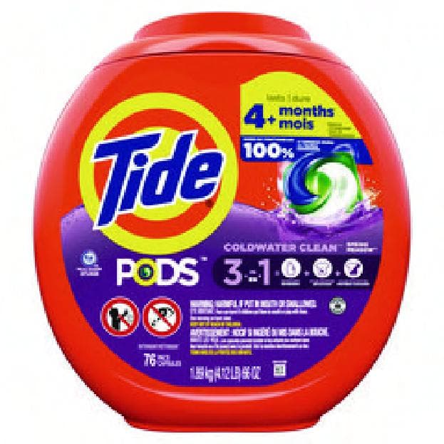 Tide® Spring Meadow Laundry Detergent 66 OZ Pod 4/Case
