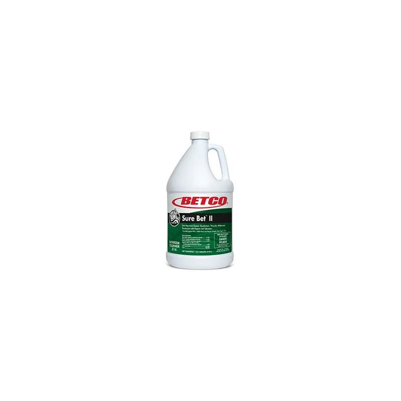 Sure Bet II Citrus Scent One-Step Disinfectant 1 GAL Multi Surface Virucidal 4/Case