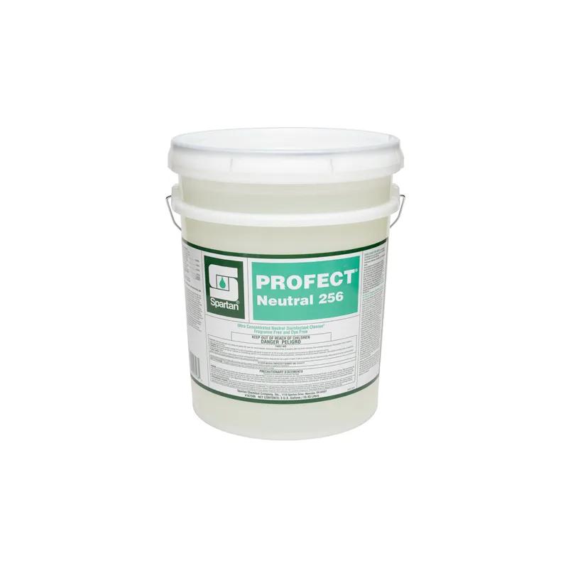 Profect® Neutral 256 Fragrance Free Disinfectant Cleaner 5 GAL Neutral Dye Free High Dilution 1/Pail