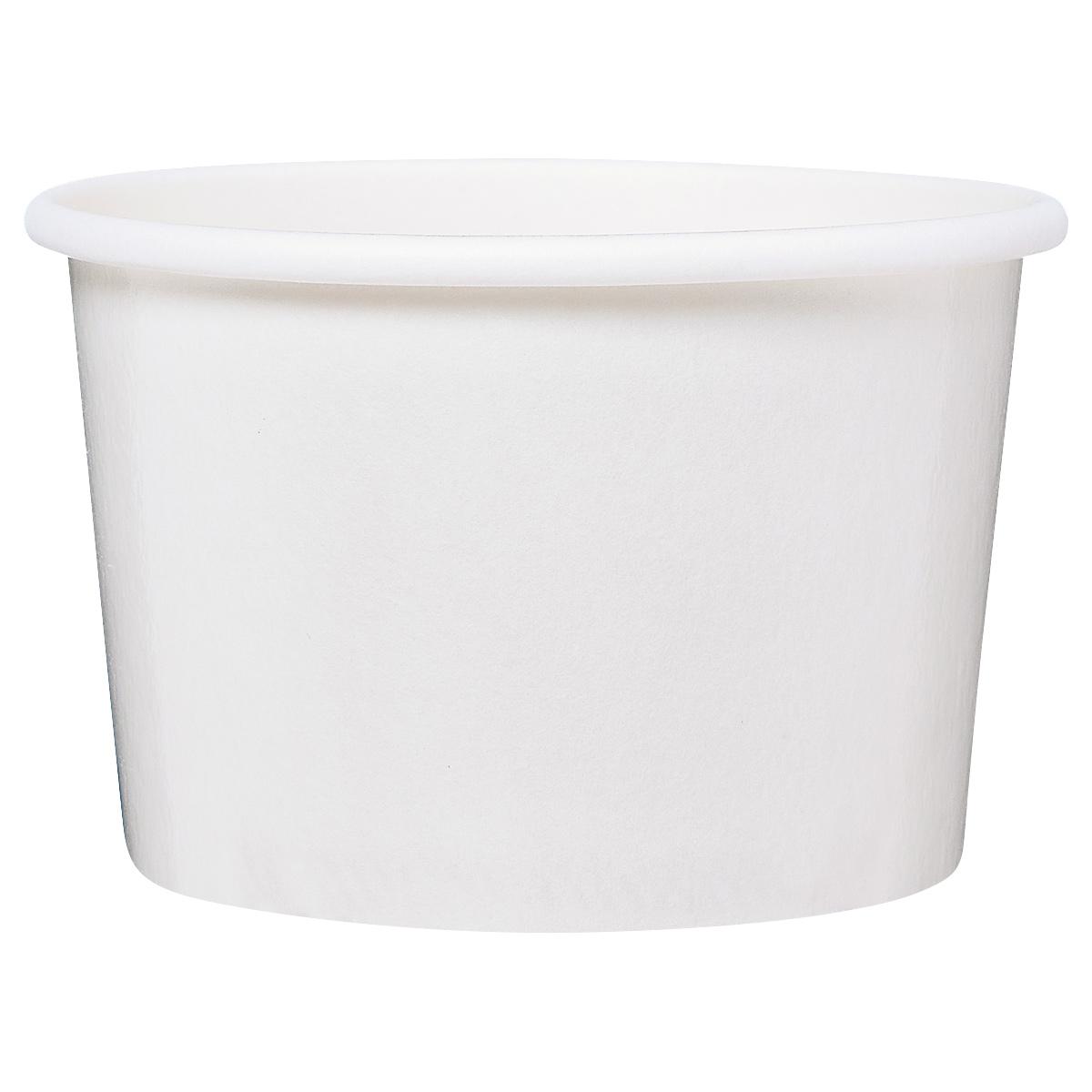 Victoria Bay Food Container Base 4 OZ Paperboard White 50 Count/Pack 20 Packs/Case 1000 Count/Case