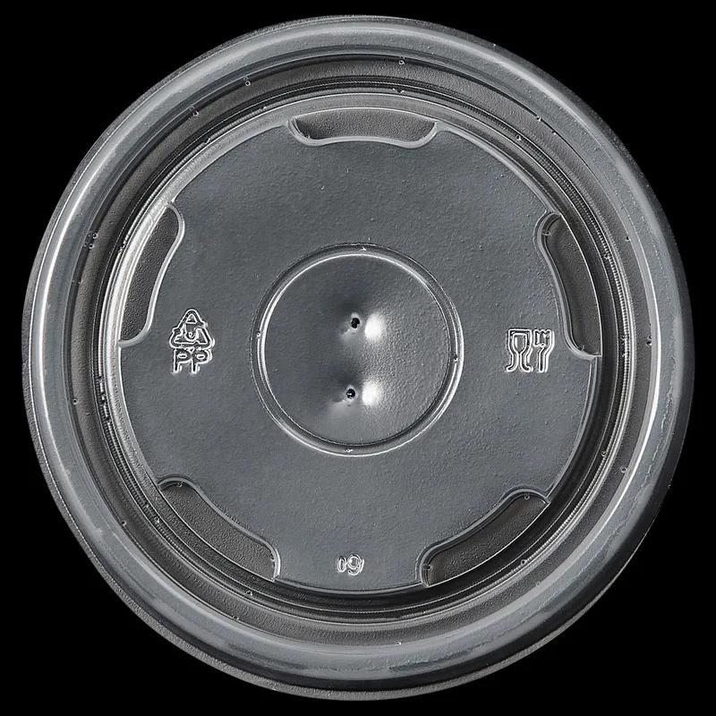 Victoria Bay Lid Flat PP Clear For 4 OZ Food Container Vented 48 Count/Pack 19 Packs/Case 1000 Count/Case