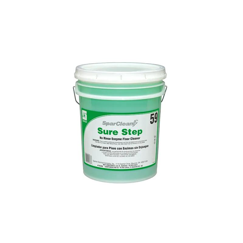 SparClean® Sure Step™ 59 Clean Scent Floor Cleaner 5 GAL Neutral Concentrate Enzymatic 1/Pail