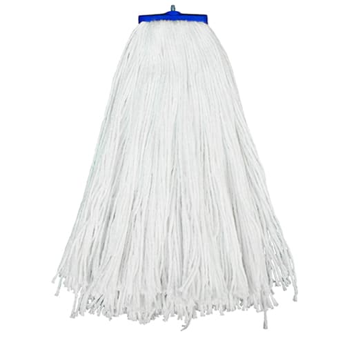 Impact® Layflat® Wet Mop Head 24 OZ White Rayon Cut End Screw Type 1/Each
