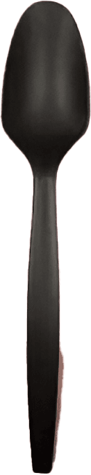 Victoria Bay Teaspoon CPLA Black Heavyweight 1000/Case