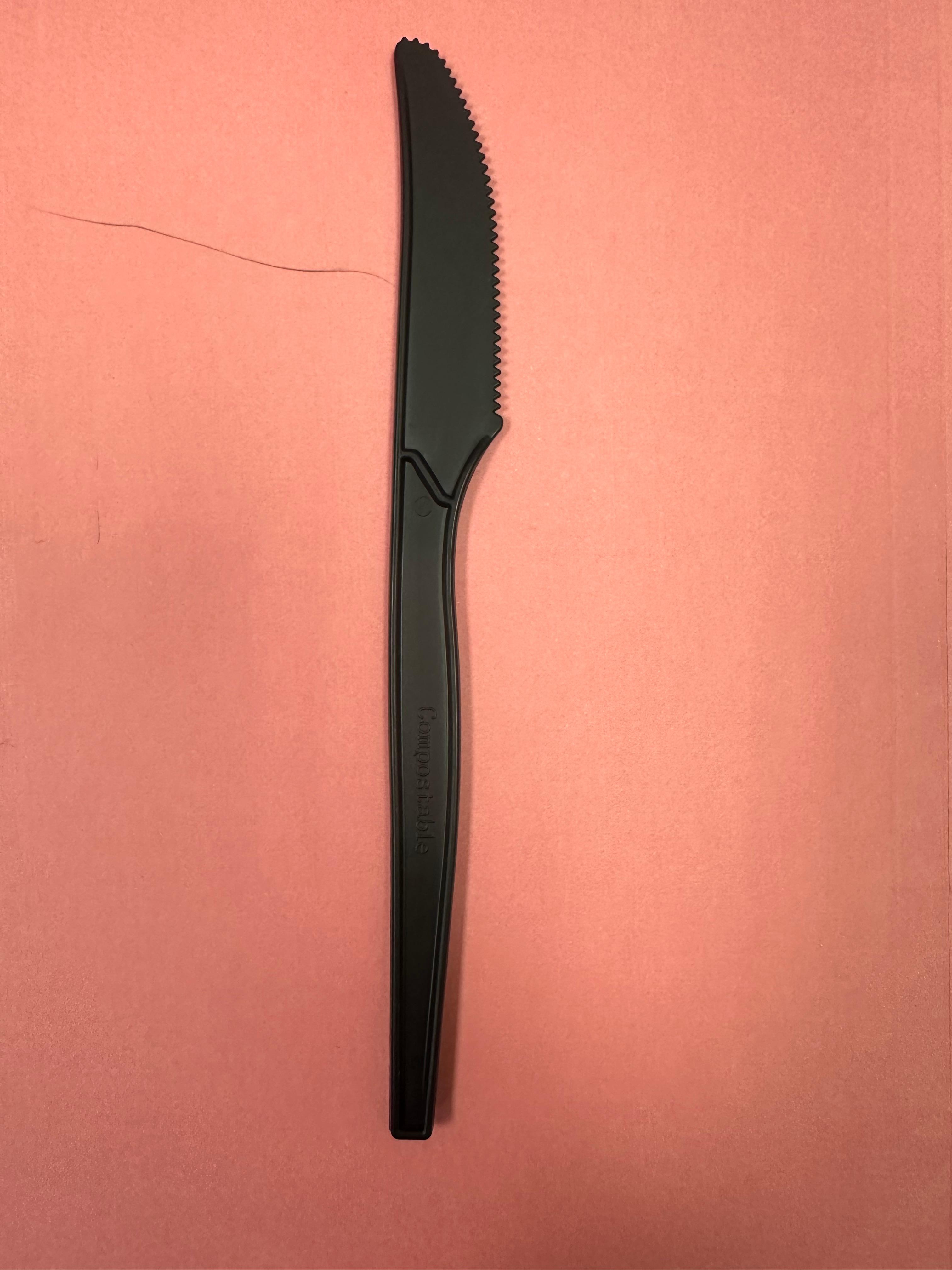 Victoria Bay Knife CPLA Black Heavyweight 1000/Case