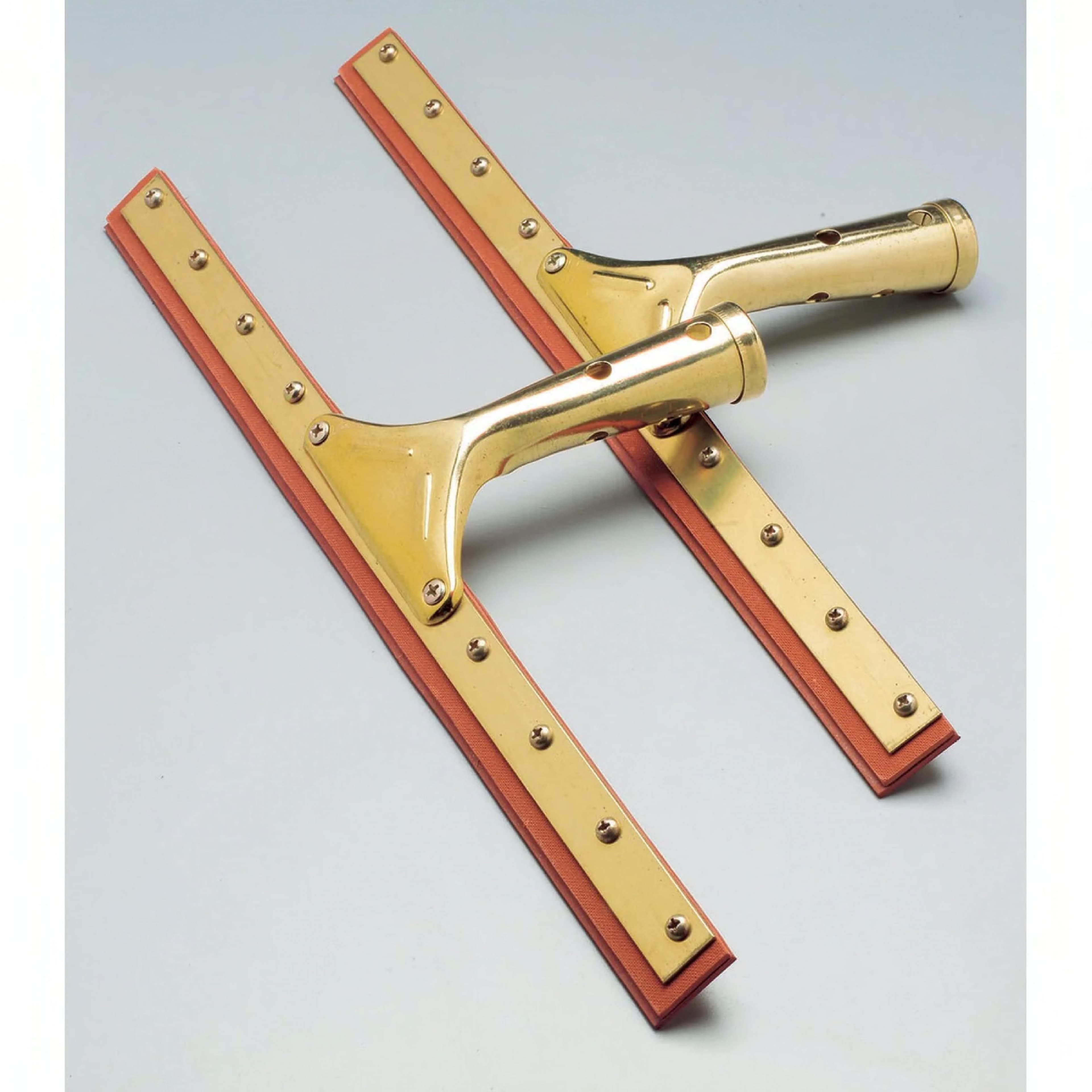 SKILCRAFT® Window Glass Cleaning Squeegee 12 IN Brass 1/Each