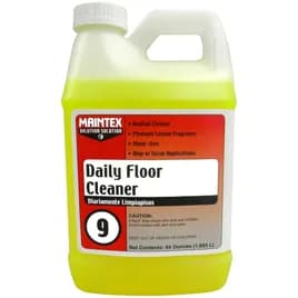 Maintex #9 Citrus Scent Floor Cleaner Neutralizer 64 OZ Daily 4/Case