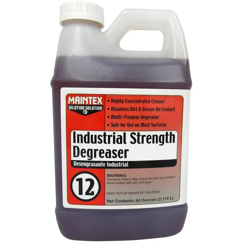 Maintex Ds #12 Cleaner & Degreaser Butyl Industrial Strength 4/Case