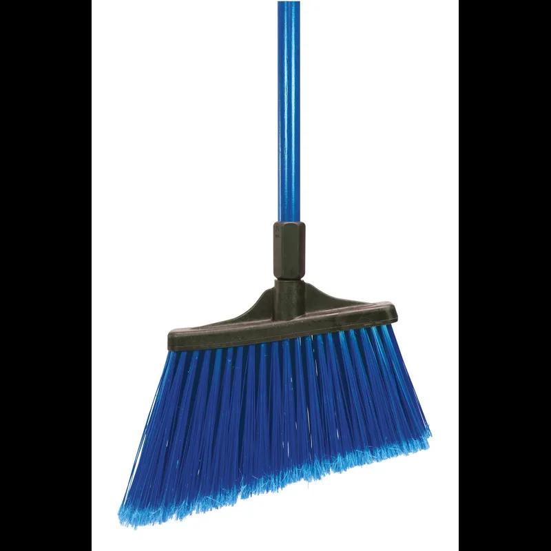 MaxiSweep™ Broom 48IN Blue Black PET Fiberglass With 13IN Head Angled Flagged 1/Each
