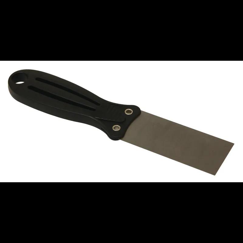MaxiRough® Putty Knife Stainless Steel Nylon Black Yellow Hanger Hole 1/Each