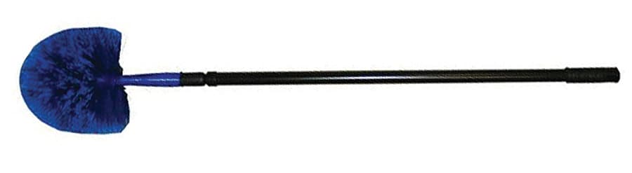 MaxiWeb™ Cobweb Duster & Handle Kit 8X8 IN Launderable Feather Tip™ Flagged Hanger Hole With 62IN Handle 1/Each