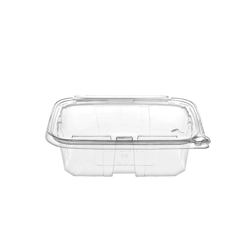 Victoria Bay Deli Container Hinged 24 OZ RPET Clear Tamper-Evident 100 Count/Pack 2 Packs/Case 200 Count/Case
