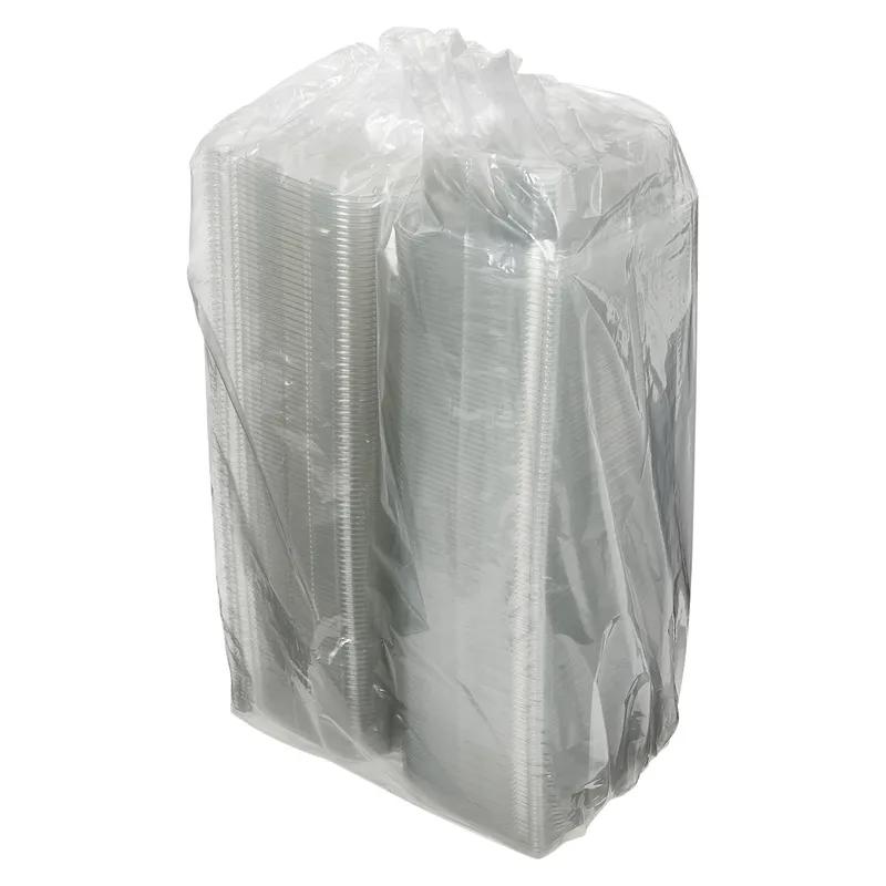 Victoria Bay Deli Container Hinged 24 OZ RPET Clear Tamper-Evident 100 Count/Pack 2 Packs/Case 200 Count/Case