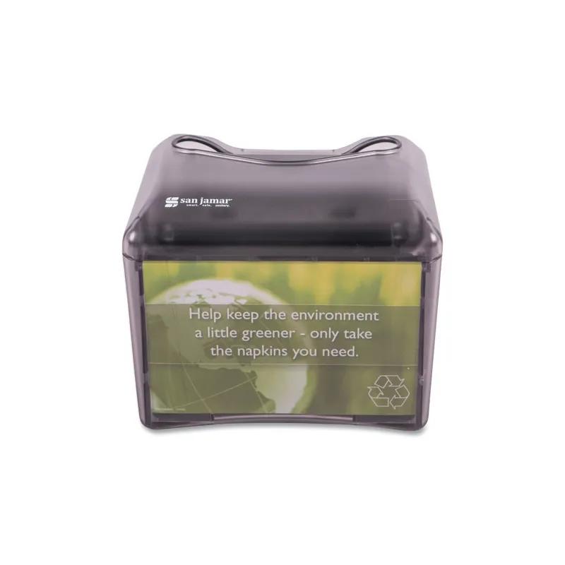 San Jamar Napkin Dispenser Black Full Fold Tabletop 1/Each