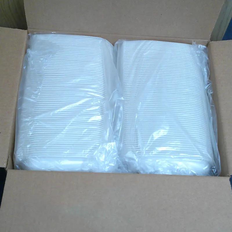 MicroRaves® Take-Out Container Base 16 OZ Plastic Natural 252/Case