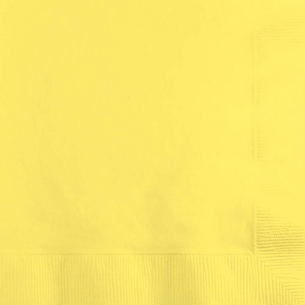 Beverage Napkins Yellow Paper 3PLY 500/Case