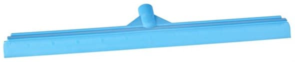 Vikan® Colorcore Squeegee 23.6X1.6X3.7 IN PP Thermoplastic Elastomers (TPE) Rubber Blue Single Blade 1/Each