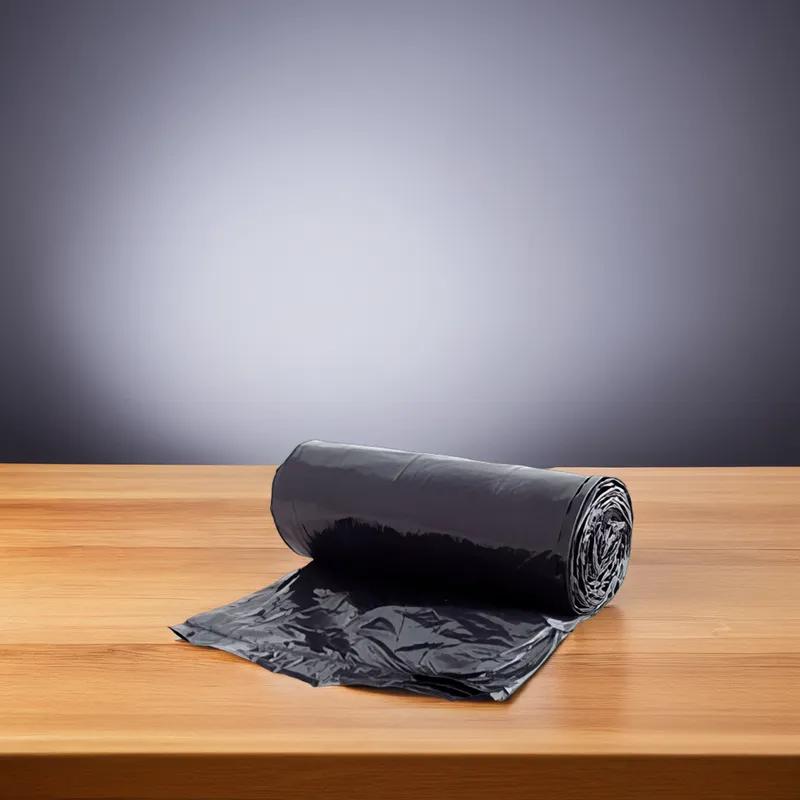 Can Liner 38X58 IN Black 2MIL Flat Pack 100/Case