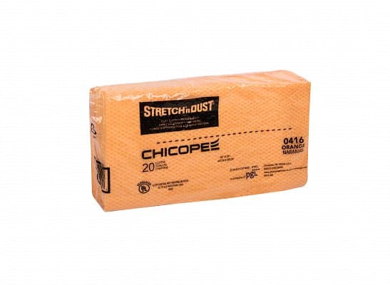 Chicopee® Stretch'n Dust® Dust Cloth 24X24 IN Medium Duty Yellow Orange Disposable 100/Case