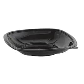 Bowl 24 OZ RPET Black Square Low Profile 276/Case