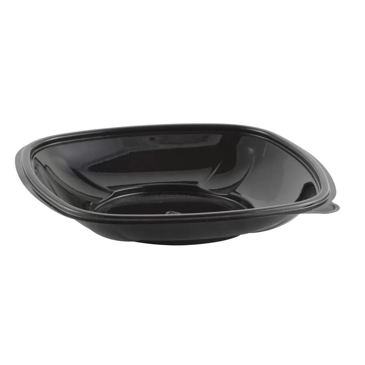 Bowl 24 OZ RPET Black Square Low Profile 276/Case