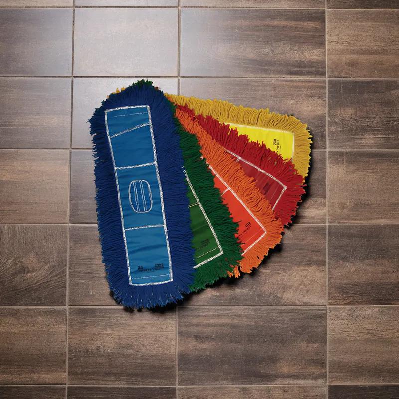 Infinity Twist® SET-O-SWIV Dust Mop Head 36X5 IN Blue Cotton Synthetic Blend Reuseable 1/Each