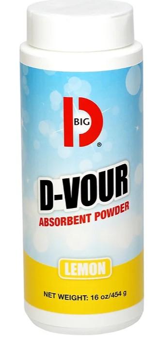 D-Vour Absorbent 1 LB Lemon Powder 6 Count/Case