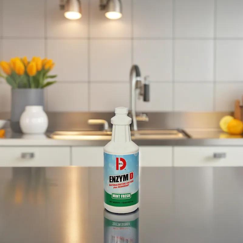 Enzyme D Deodorant Odor Digestant Mint Liquid 1 QT 12 Count/Case