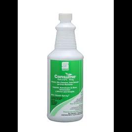 Consume® Odor Eliminator Stain & Odor Remover Pleasant Scent Green RTU 1 QT 12 Count/Case