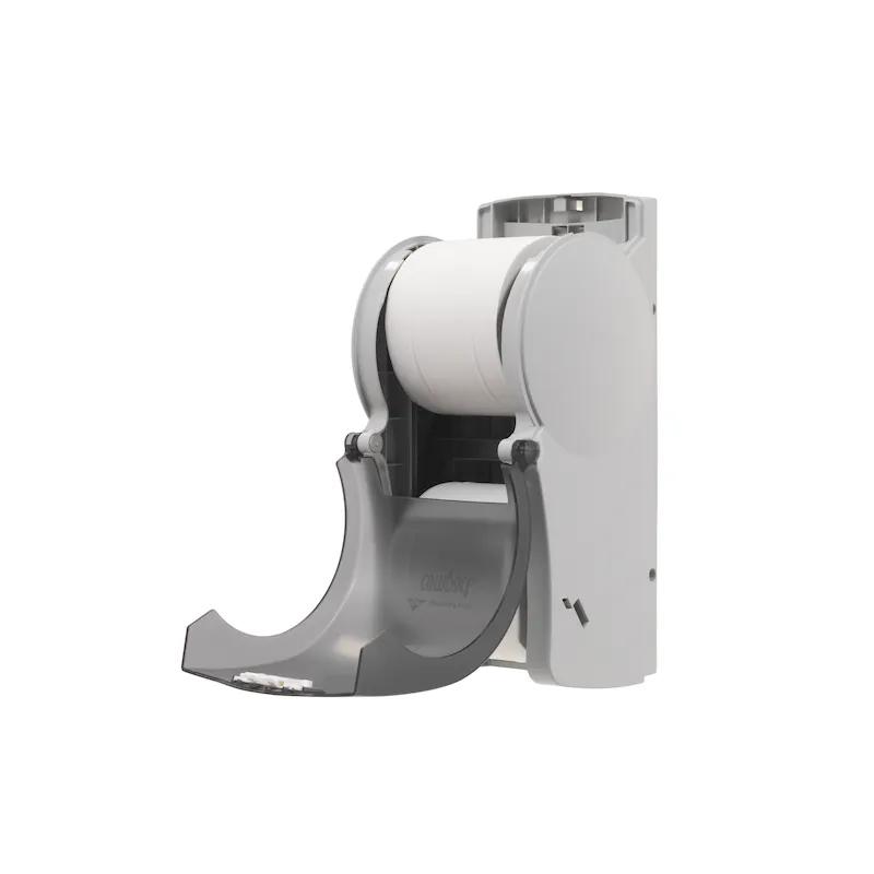 Compact® Toilet Paper Dispenser 6.5X6X13.5 IN Smoke Gray Coreless High Capacity Vertical 2-Roll 1/Each