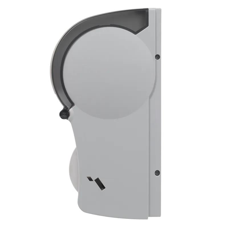 Compact® Toilet Paper Dispenser 6.5X6X13.5 IN Smoke Gray Coreless High Capacity Vertical 2-Roll 1/Each
