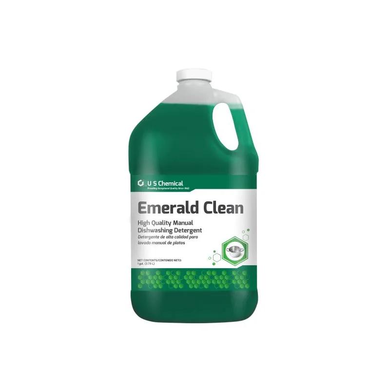 Emerald Clean Floral Manual Dish Detergent 1 GAL Liquid 4/Case