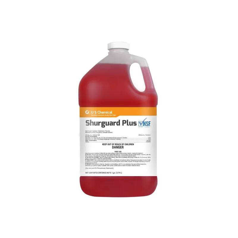 Shurguard Plus™ Sanitizer 1 GAL Liquid Quaternary 4/Case
