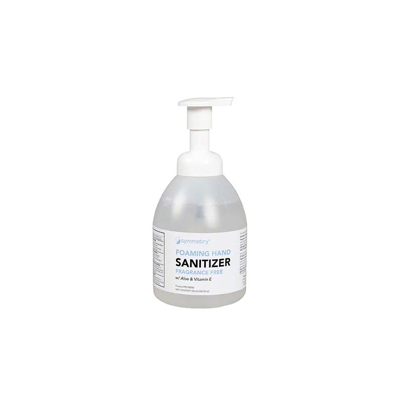Symmetry® Hand Sanitizer Foam 550 mL Fragrance Free Foaming 12 Count/Case