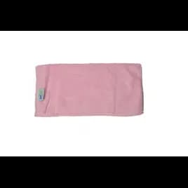 Cleaning Cloth 16X16 IN Microfiber Pink Premium Wet & Dry General Purpose 24/Case