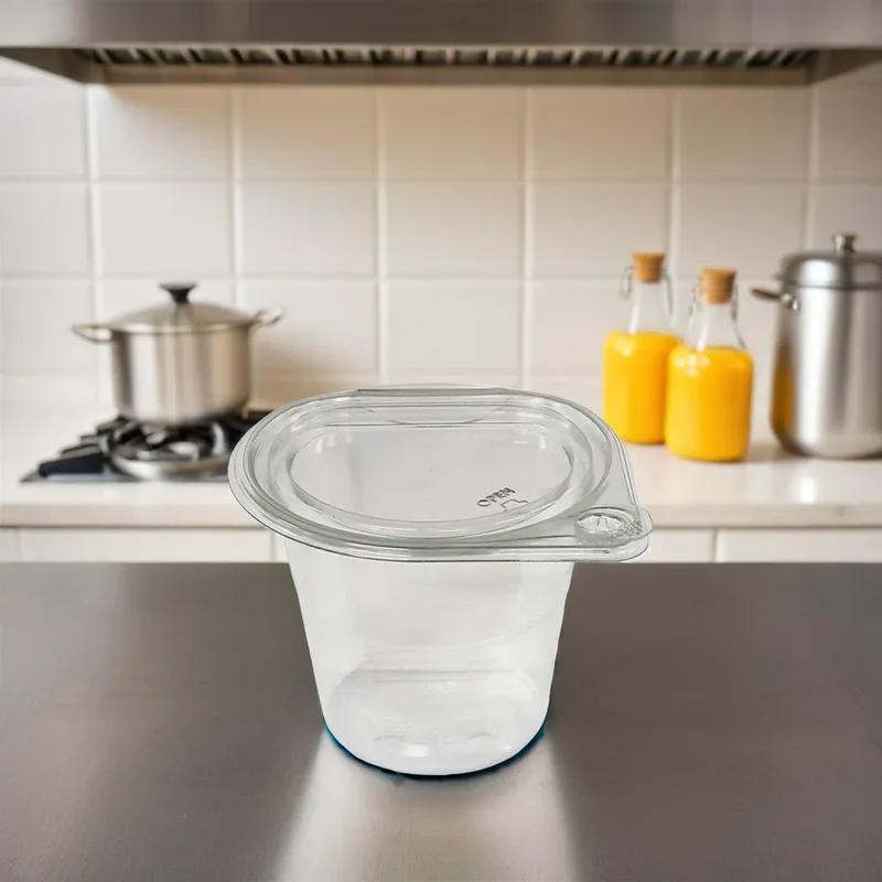 Parfait Dessert Container 11 OZ PET Flat Panel Tamper-Evident 500/Case