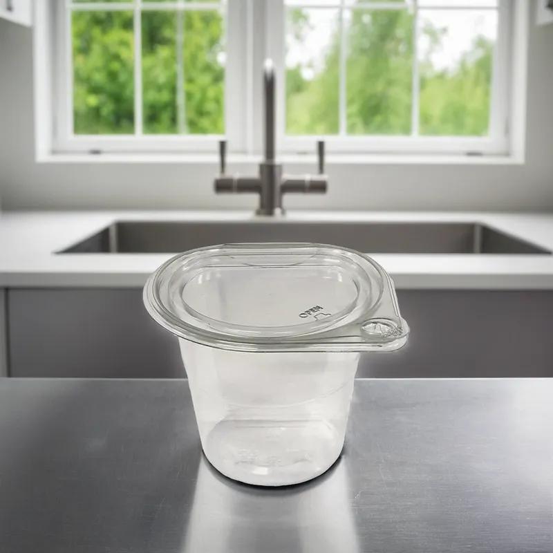 Parfait Dessert Container 11 OZ PET Flat Panel Tamper-Evident 500/Case