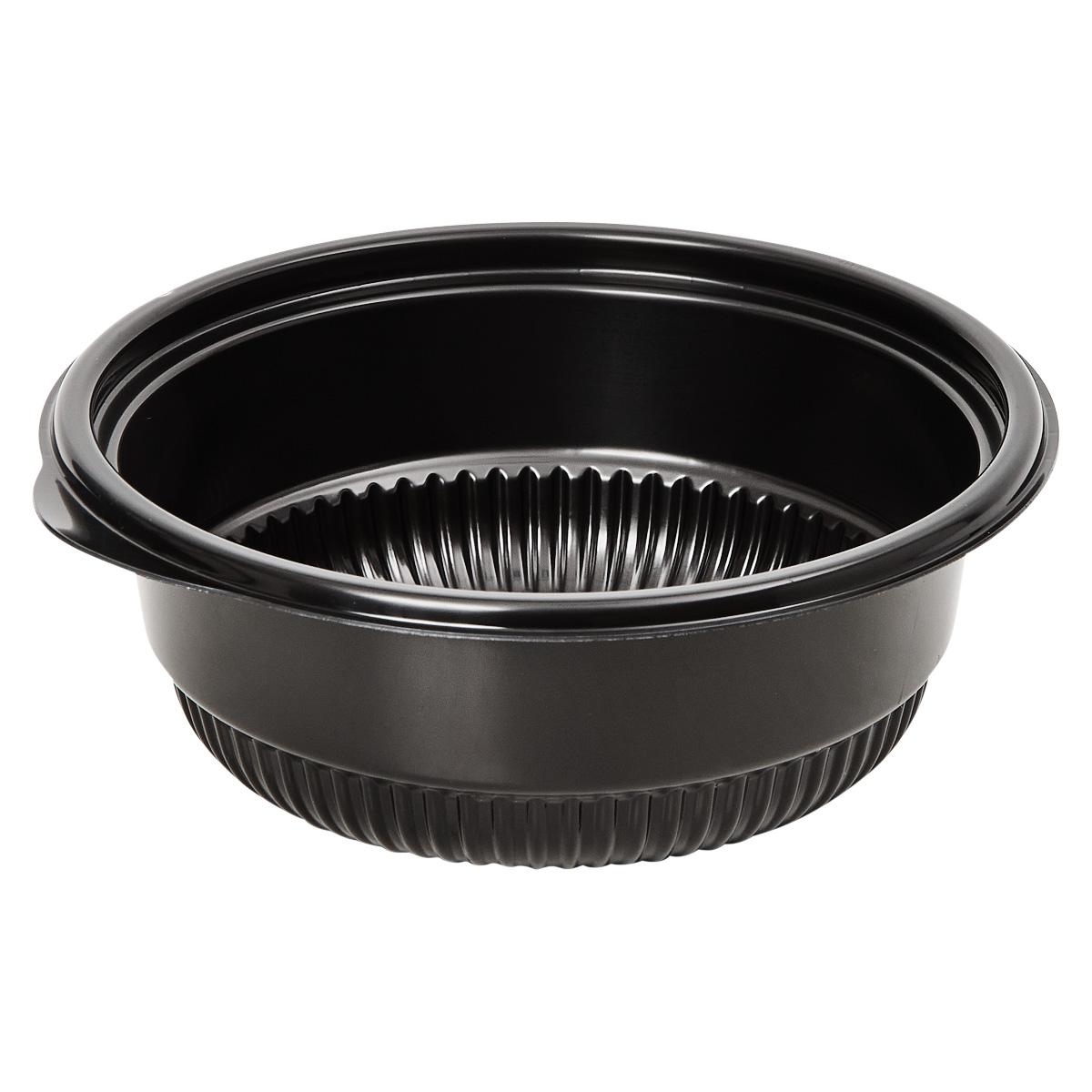 Victoria Bay Bowl 8 OZ PP Black Microwave Safe 90 Count/Pack 6 Packs/Case 540 Count/Case