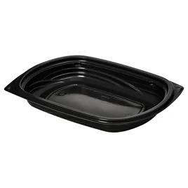 Victoria Bay Food Container 16 OZ MFPP Black Oblong Microwave Safe 63 Count/Pack 4 Packs/Case 252 Count/Case