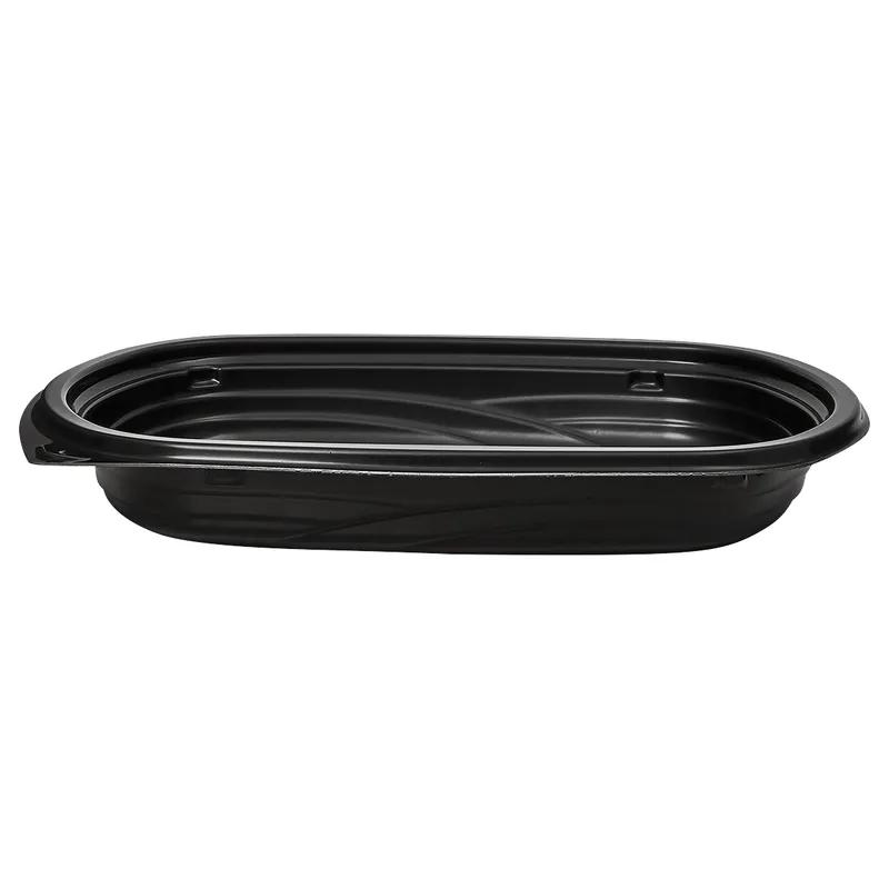 Victoria Bay Food Container 16 OZ MFPP Black Oblong Microwave Safe 63 Count/Pack 4 Packs/Case 252 Count/Case