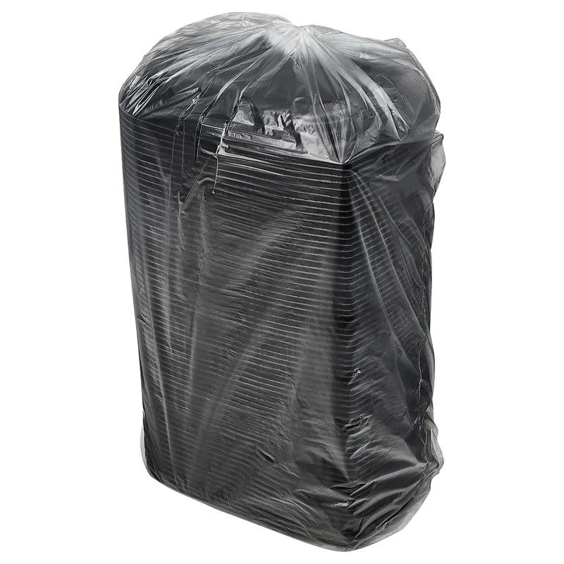 Victoria Bay Food Container 16 OZ MFPP Black Oblong Microwave Safe 63 Count/Pack 4 Packs/Case 252 Count/Case