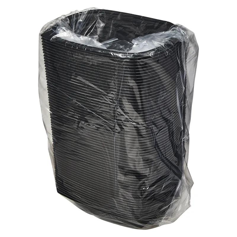 Victoria Bay Food Container 24 OZ MFPP Black Oblong Microwave Safe 63 Count/Pack 4 Packs/Case 252 Count/Case