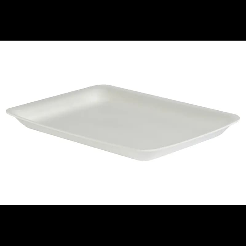 Tray 12.31X9X1.1875 IN Foam White 400/Case