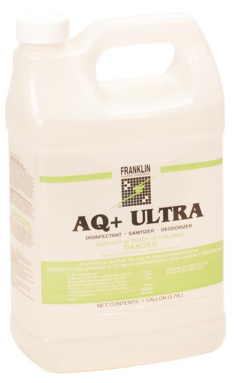 Fuller AQ+ Ultra None Disinfectant & Sanitizer Deodorizer 4/Case