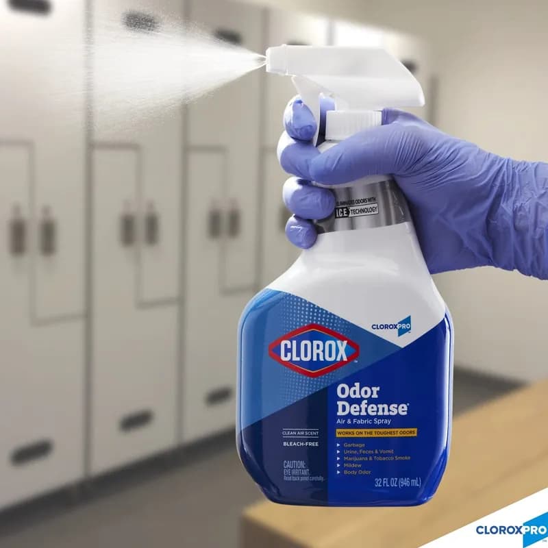 Clorox Pro Odor Defense Air & Fabric Deodorizer Clean Air Spray 32 OZ 1/Each