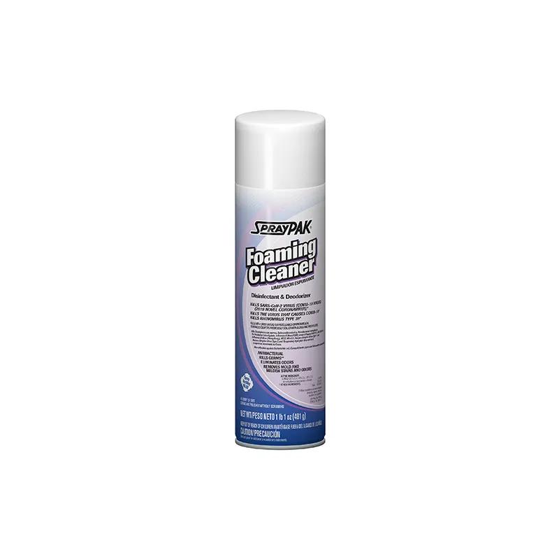 SprayPAK® Disinfectant Cleaner 17 OZ Foam Foaming 12/Case