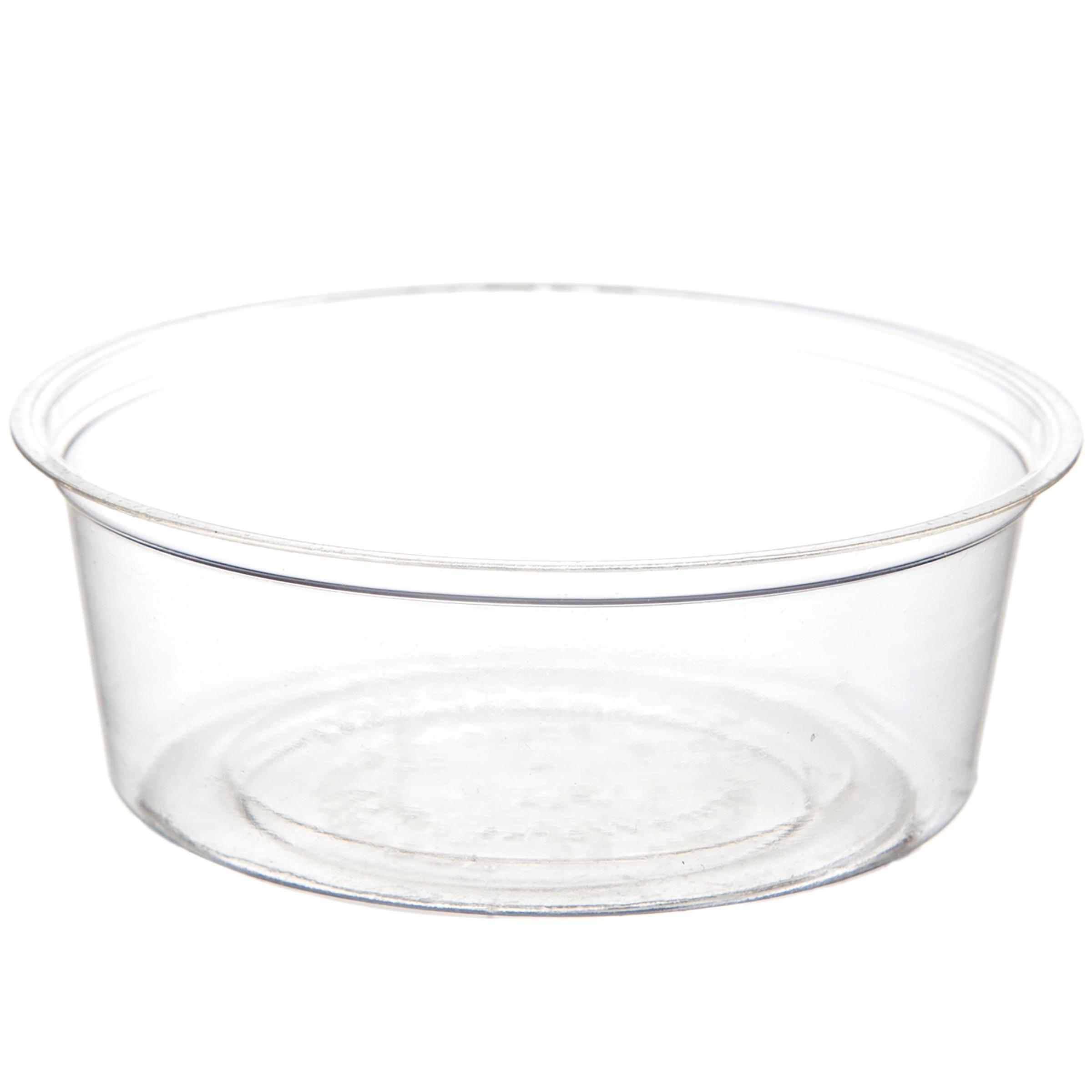 Souffle & Portion Cup 2 OZ PLA Clear 2000/Case