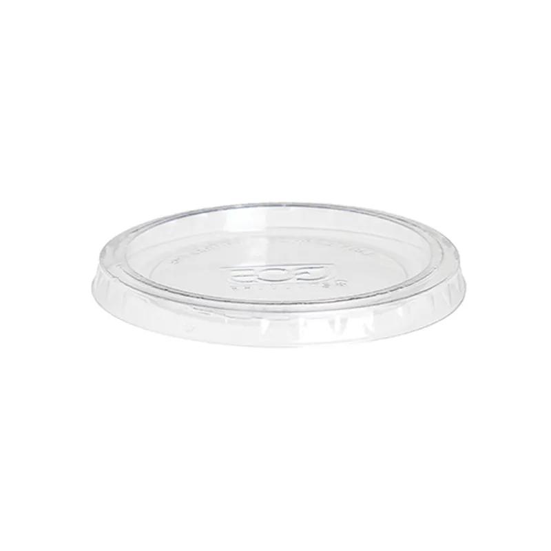 Lid PLA Clear For 2-4 OZ Souffle & Portion Cup 2000/Case